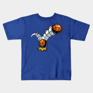 Retro Basketball Kids T-Shirt